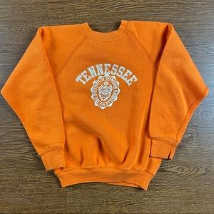 Vintage 70s University of Tennessee Kids Sweatshirt